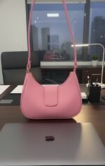 The City Saddle Sleek Shoulder Bag - Image 4