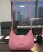 The City Saddle Sleek Shoulder Bag - Image 8