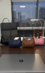 The City Saddle Sleek Shoulder Bag - Image 5