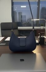The City Saddle Sleek Shoulder Bag - Image 6