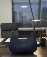 The City Saddle Sleek Shoulder Bag - Image 10